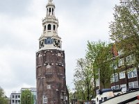 Montelbaanstoren-tornet  är 48 m högt