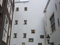 Plaketter från hus som inte finns kvar