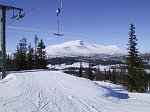 Skutan fr�n Sadelns topp.