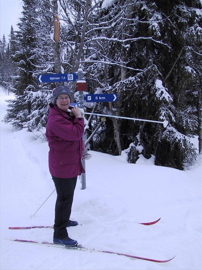 P� v�g i 5 km-sp�ret