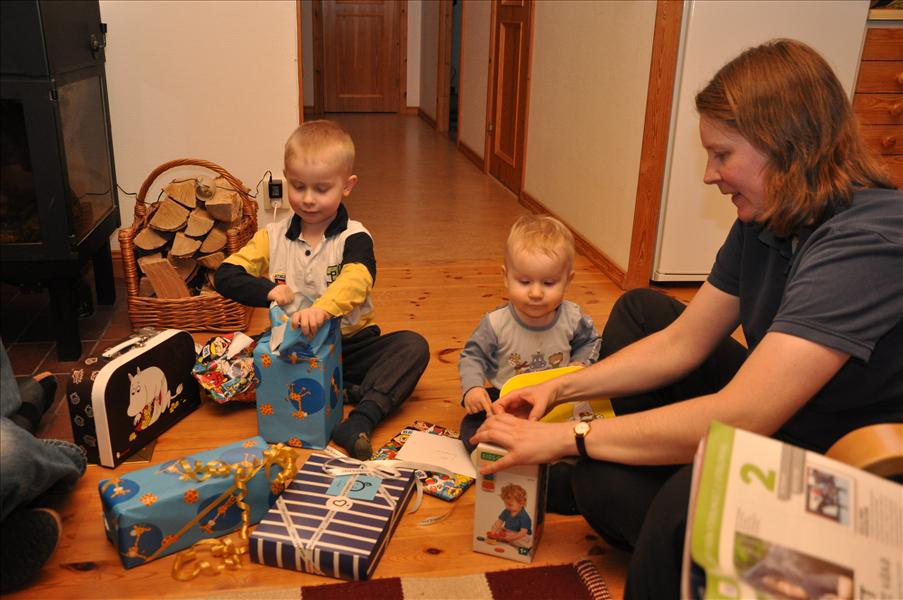 ...och mamma f�rst�s!