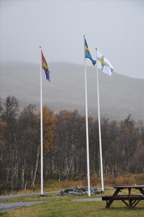 V�dret var inte det b�sta n�r vi kom fram, men prognoserna pekade p� b�ttre v�der p� l�rdagen