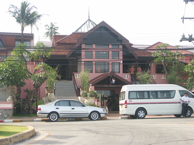 Seaview hotel - d�r vi trodde att vi skulle checka in
