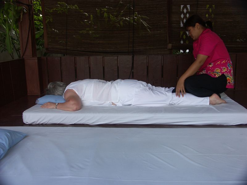 Eva f�r thaimassage
