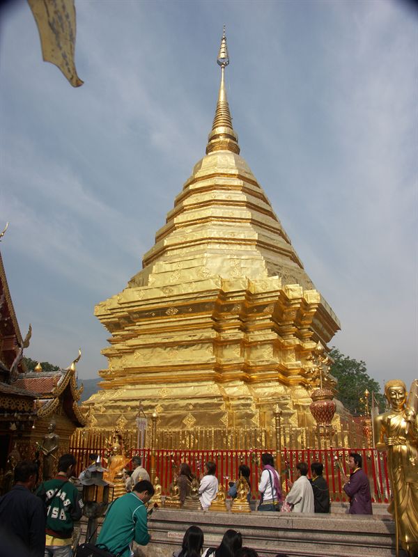Pagoden i Doi Suthep