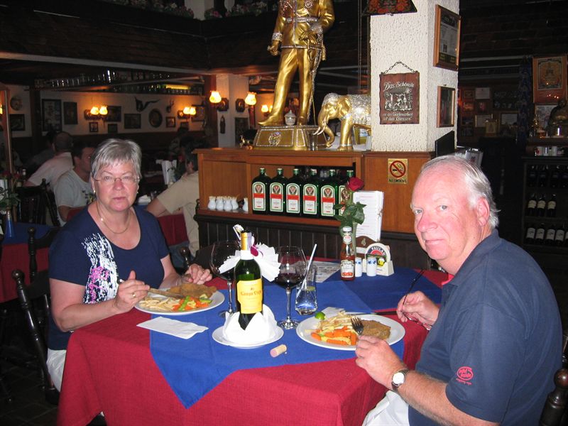 P� tysk restaurang i Chiang Mai