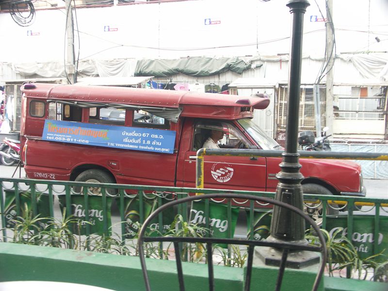 Typsk taxi i Chiang Mai