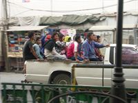 Hur m�nga kan man �ka p� en pick-up?