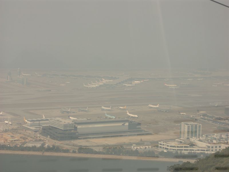 Den nya flygplatsen i Hong Kong