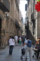 Picassomus�et ligger i gamla stan, inte helt olikt v�rt Gamla stan