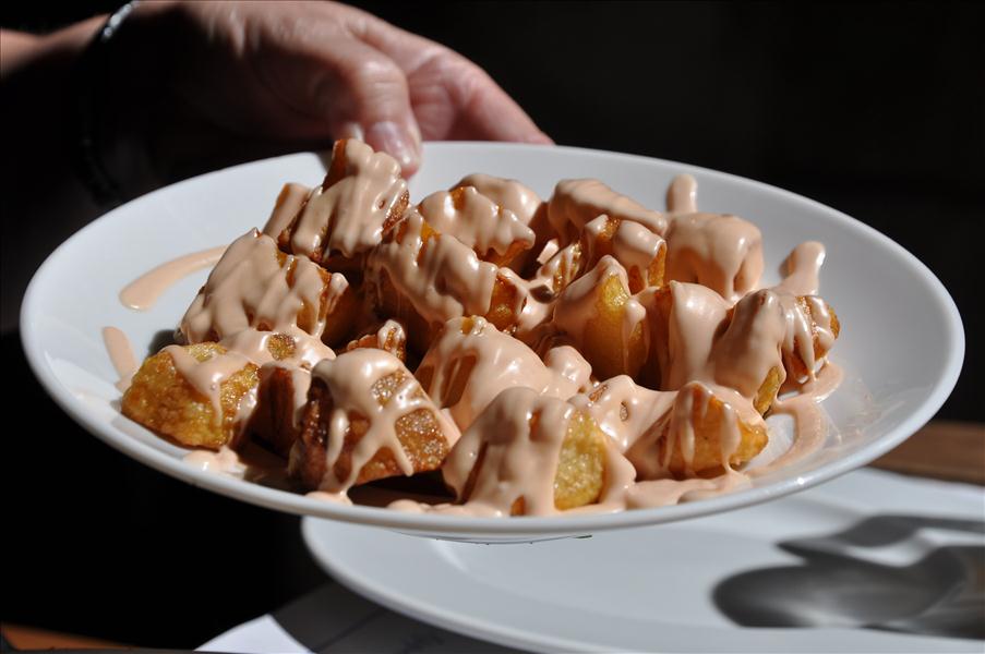 ...och potatis med god s�s p�