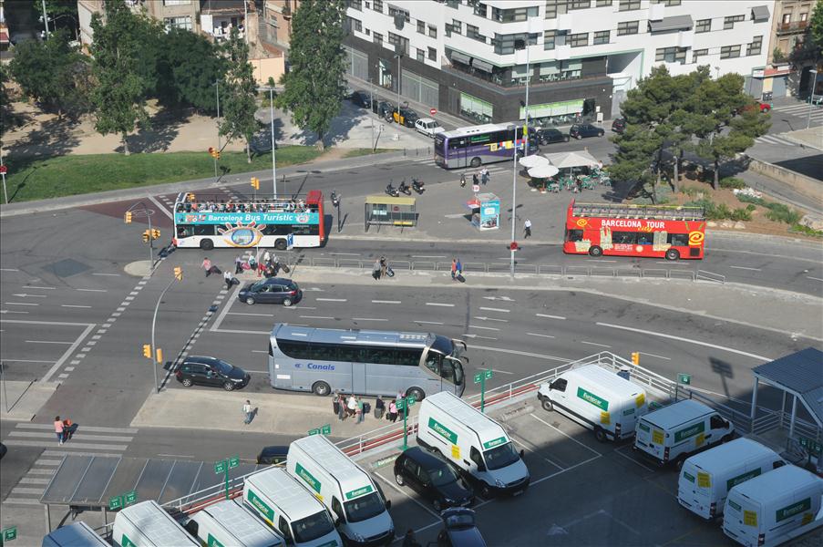 V�r h�llplats f�r att hoppa p� turistbussen