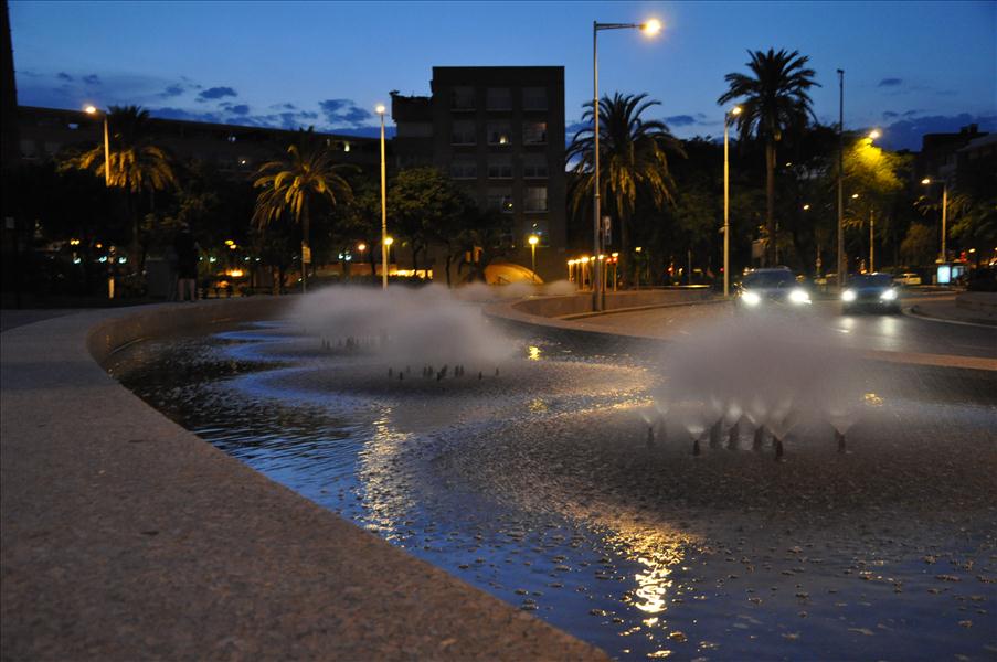 P� v�g hem till hotellet