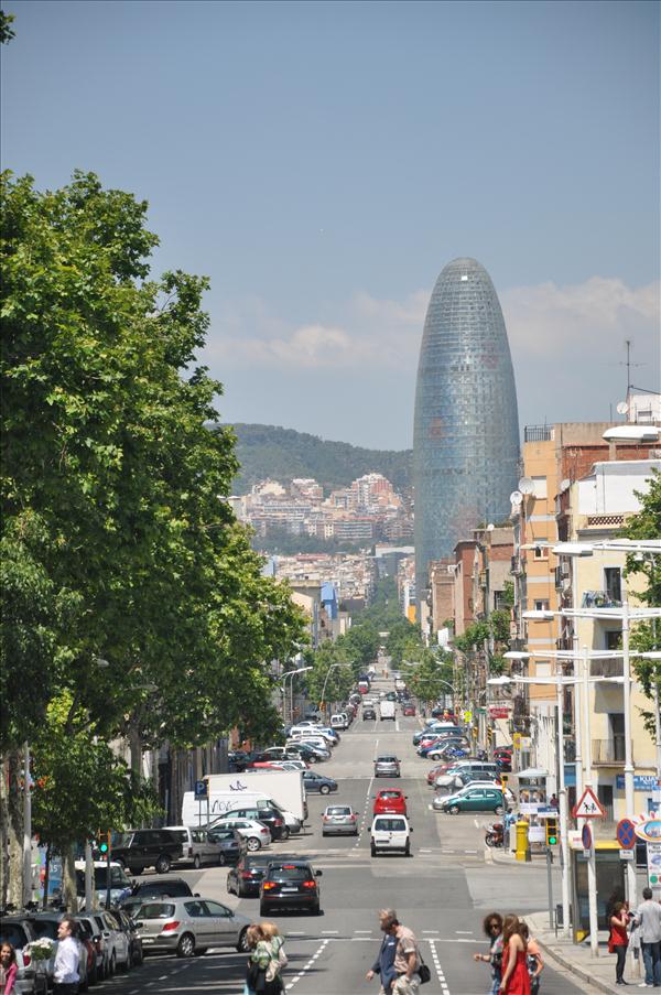 Torre Agbar - ett kontorshus