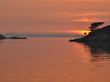 Sista glimten av solen