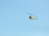 Morgonen därpå var det sol igen. Om man inte tar båten hit så kan man ju helikoptern...