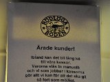 Det gick inte fort i kassan