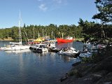 Framme i Brunnsviken på Ornö