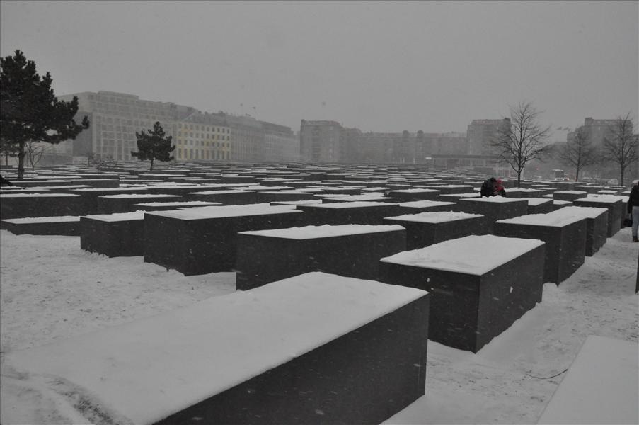 F�rintelsemonumentet med sina 2711 betongblock