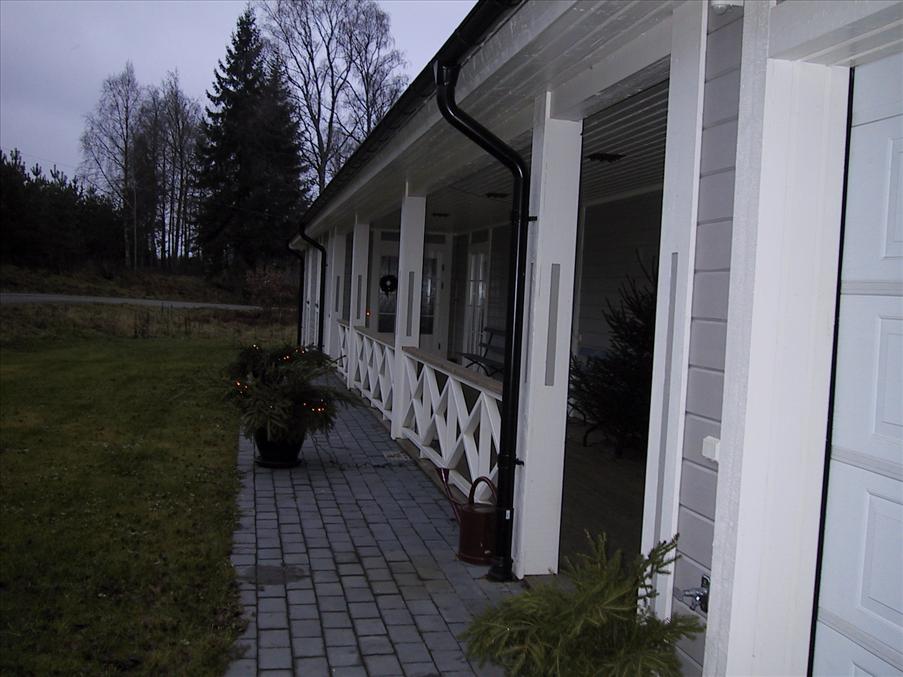 Entresidan av huset