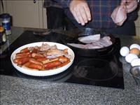 Lunch p� g�ng.