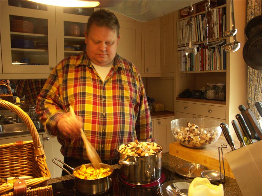 Peter ger sig p� uppgiften