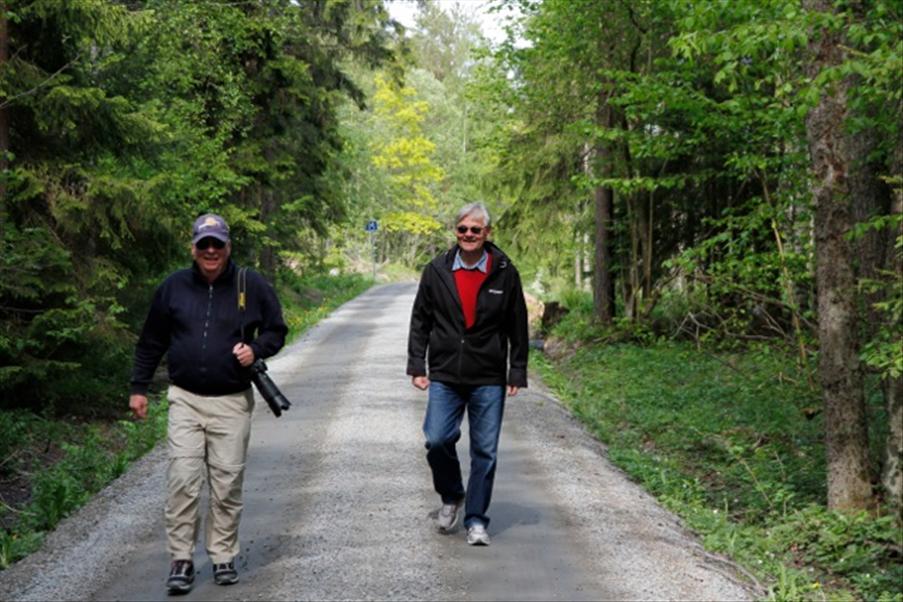 P� promenad
