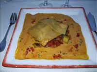 ...och knaprig r�d fisk