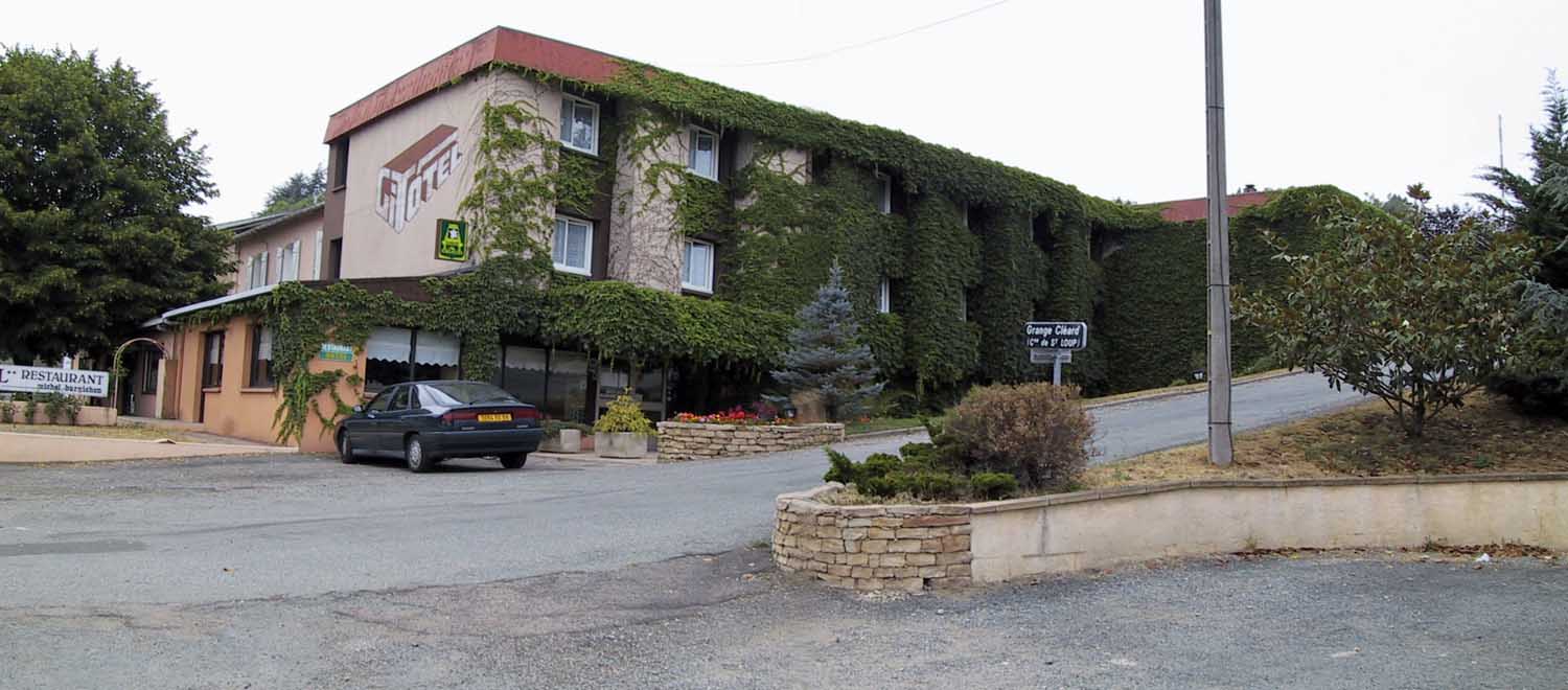 Hotell Burnichon i Tarare d�r vi bor inatt
