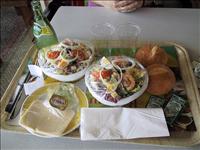 Lunchdags p� v�g fr�n Tyskland till Frankrike