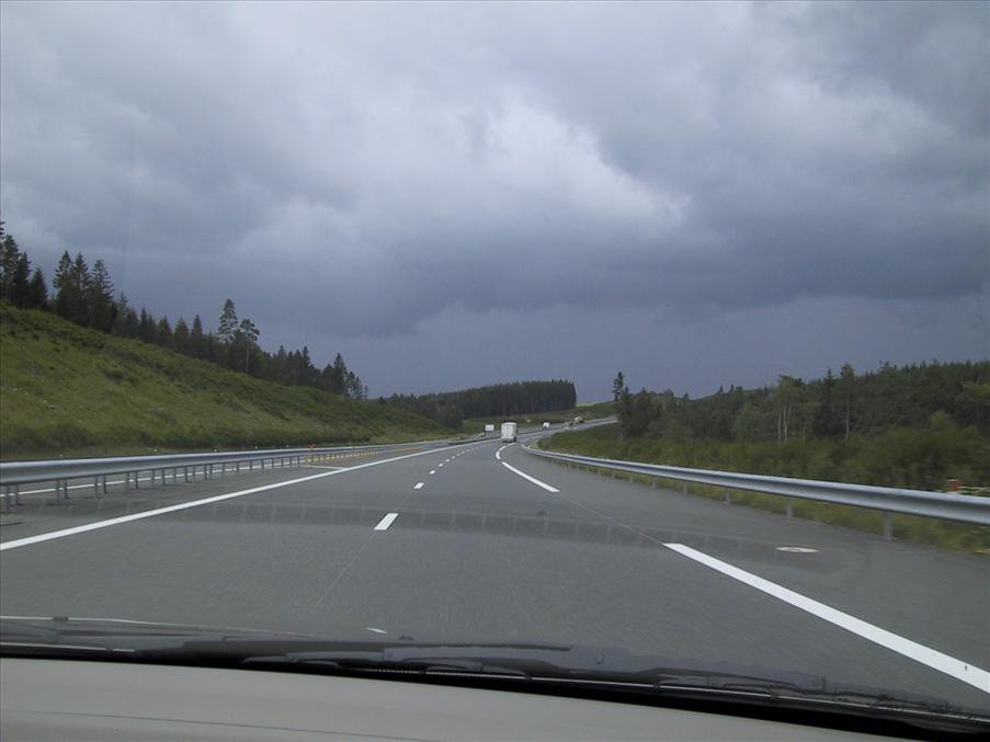 Ov�der var inget ovanligt idag