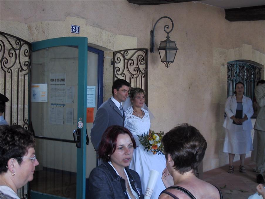 Br�llop i Sauvterre-de-Guyenne