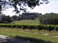 Ch�teau Benauge-ruinen