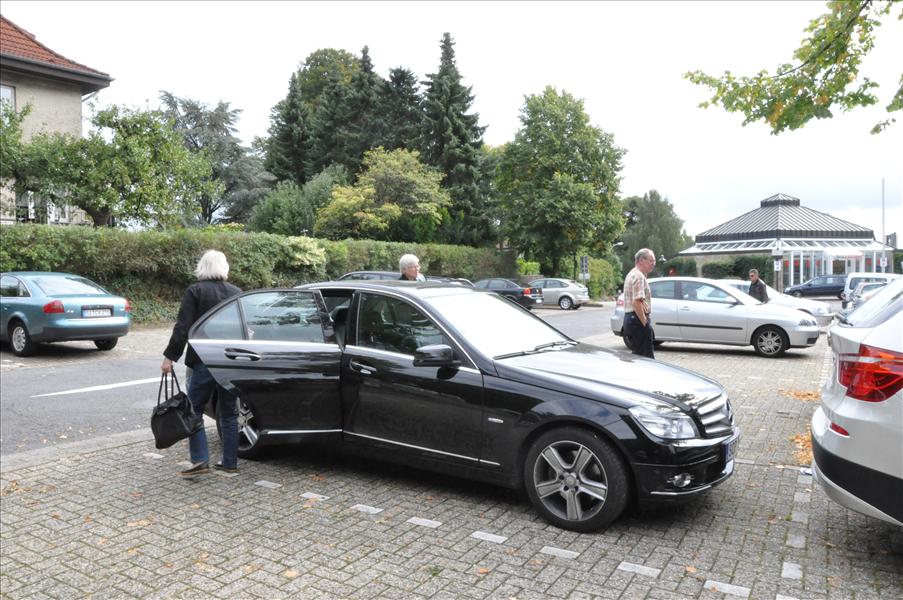 Vi stannade i Tecklenburg f�r lunch