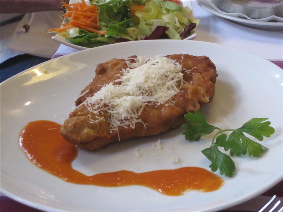 Wienerschnitzel s�klart!