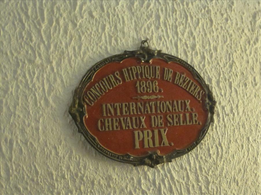 H�stplaketter p� v�ggarna
