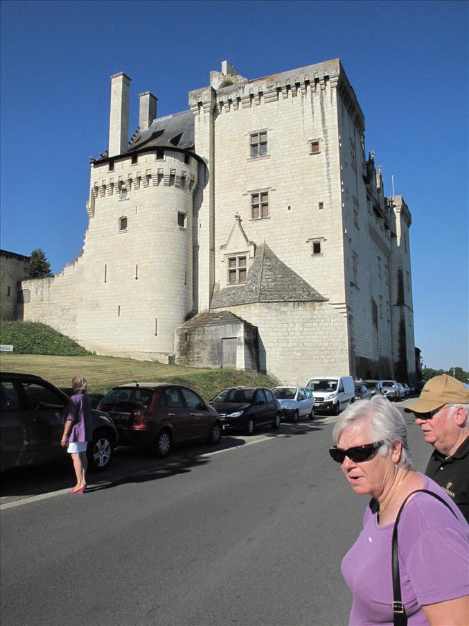 Ch�teau de Montsoreau vid Loirefloden