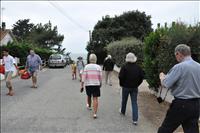 Vi tar en promenad p� stranden