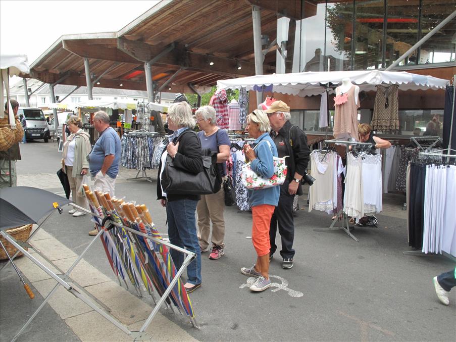 Marknad i Piriac-sur-Mer