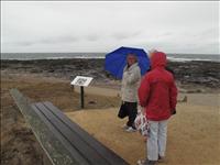 Dagens lilla regn kom n�r vi var d�r