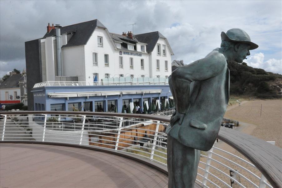 P� hotellet spelades 