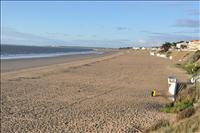 Stranden i Sant Michel Chef Chef 2,6 km fr�n Pia och Alains hus