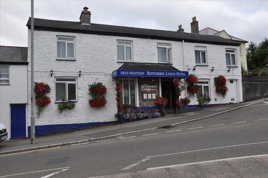 Tillbaka i Lostwithiel - v�rt hotell