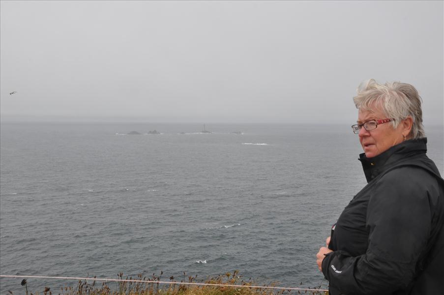 Vi b�rjar kunna se lite mer av havet utanf�r