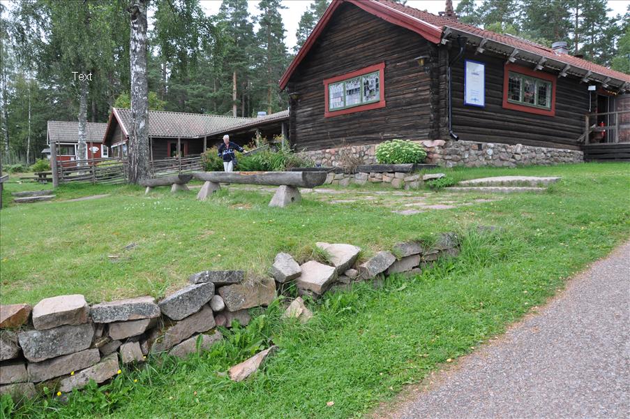 H�r �t vi lunch innan vi �kte mot Stockholm