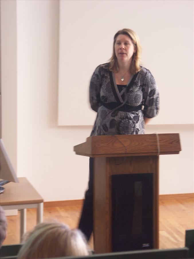 Presentationen gick utm�rkt