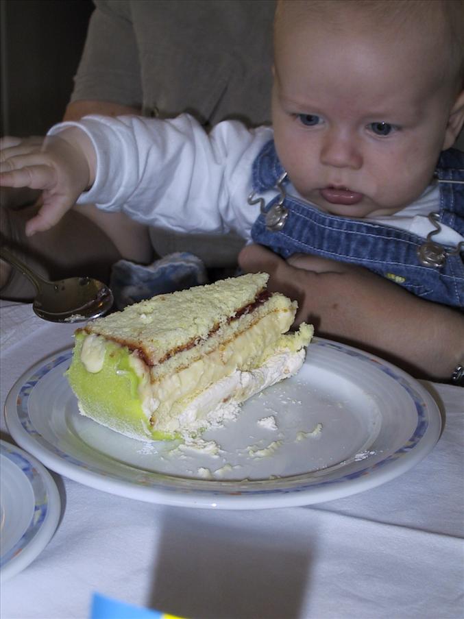 Hur kan man servera en t�rtbit s� galet?