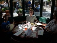 På en fransk restaurang för lunch