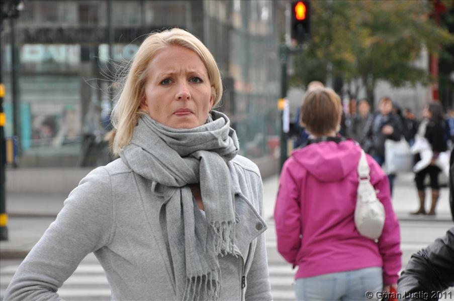 H�rligt uttryck med blicken som m�ter dig, sp�nnande och givande.