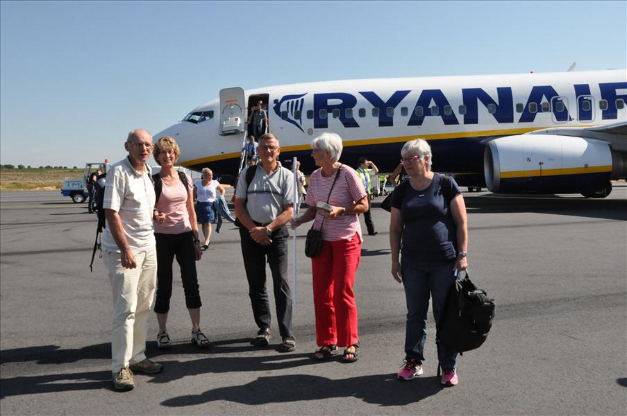 Med buss till Beziers centrum
